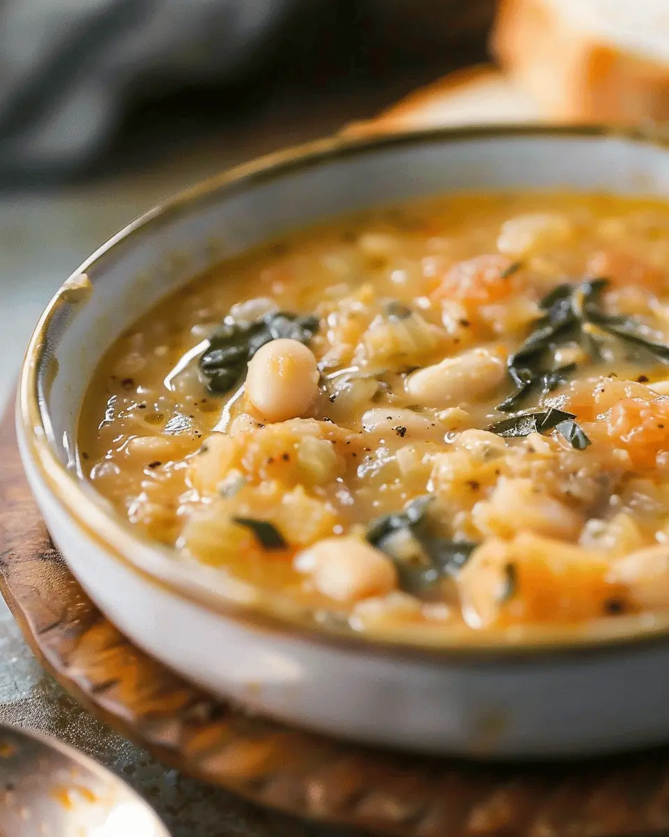 The Best White Bean Soup: Easy, Hearty, and Flavor-Packed with Turkey Bacon
