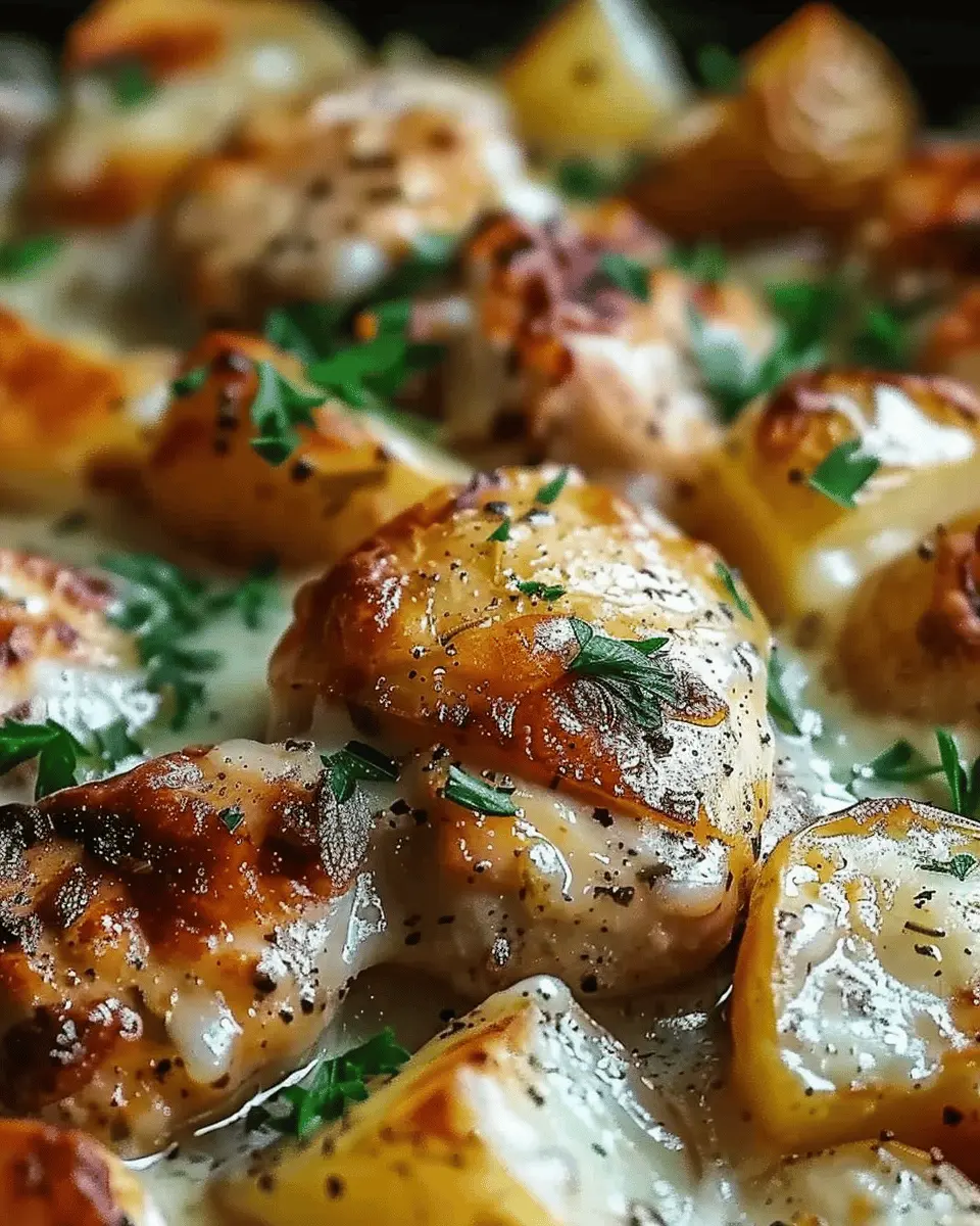 Garlic Parmesan Crockpot Chicken: An Indulgent Recipe with Potatoes
