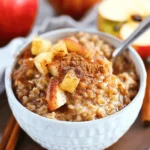 Apple Cinnamon Oatmeal (Stovetop)