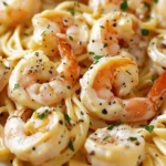 Creamy Garlic Shrimp Pasta