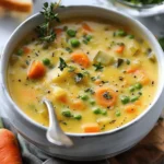 One-Pot Creamy Vegetable Soup