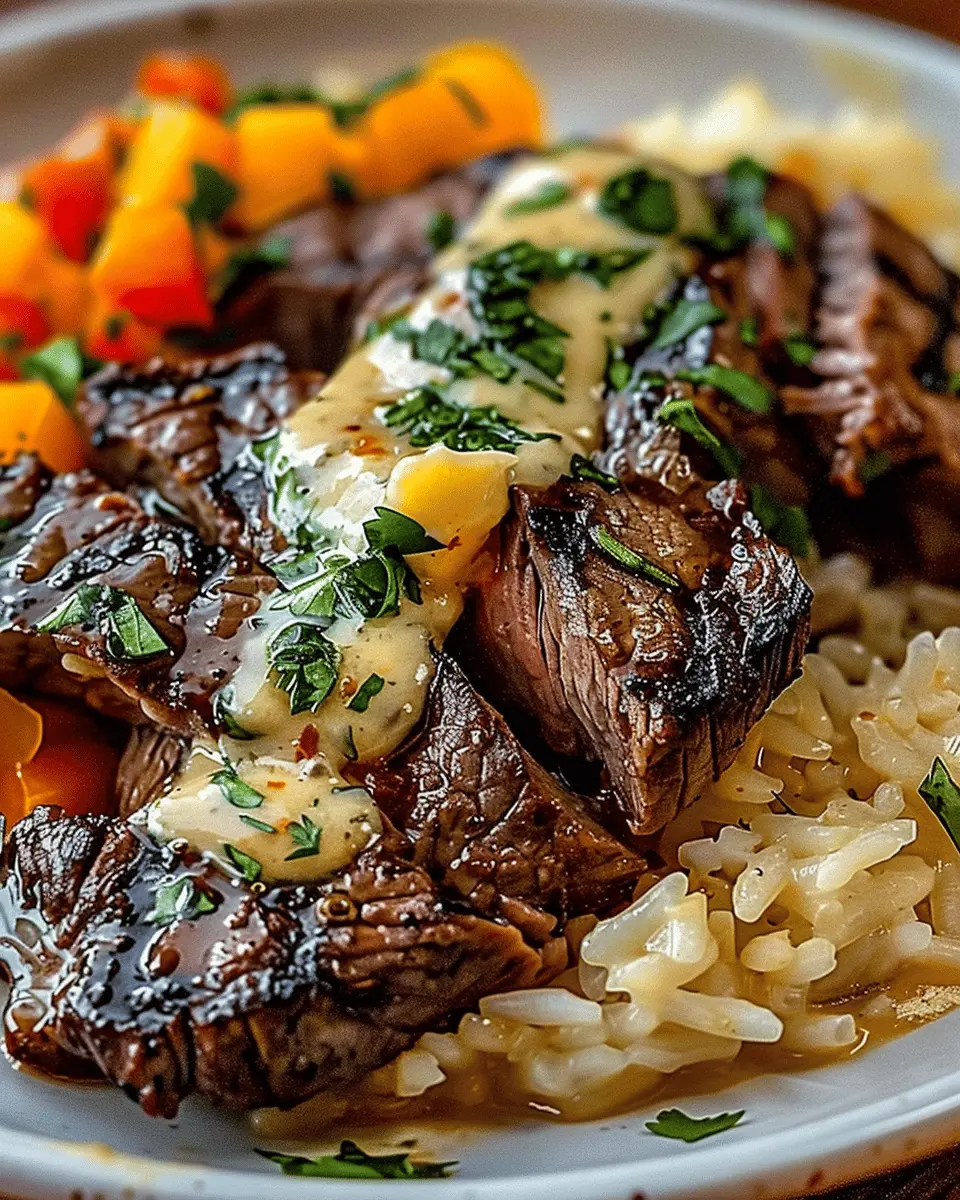 Mouthwatering Steak & Queso Rice