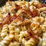 Chicken Bacon Ranch Pasta