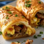 Sausage Egg Breakfast Roll-Ups