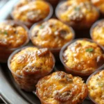 High-Protein Pancake Sausage Mini Muffins
