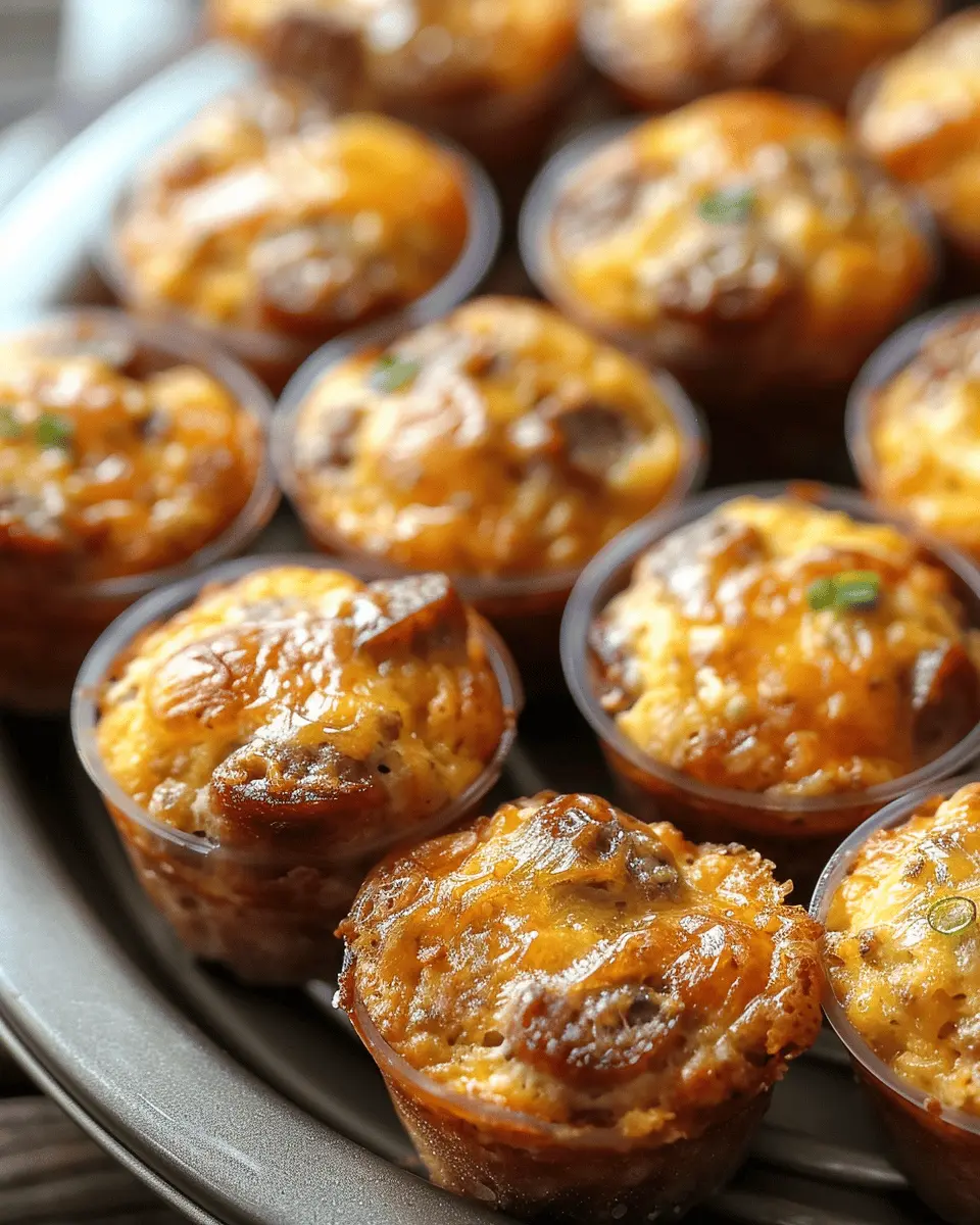 High-Protein Pancake Sausage Mini Muffins for a Wholesome Breakfast