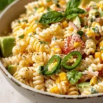 Creamy Street Corn Pasta Salad