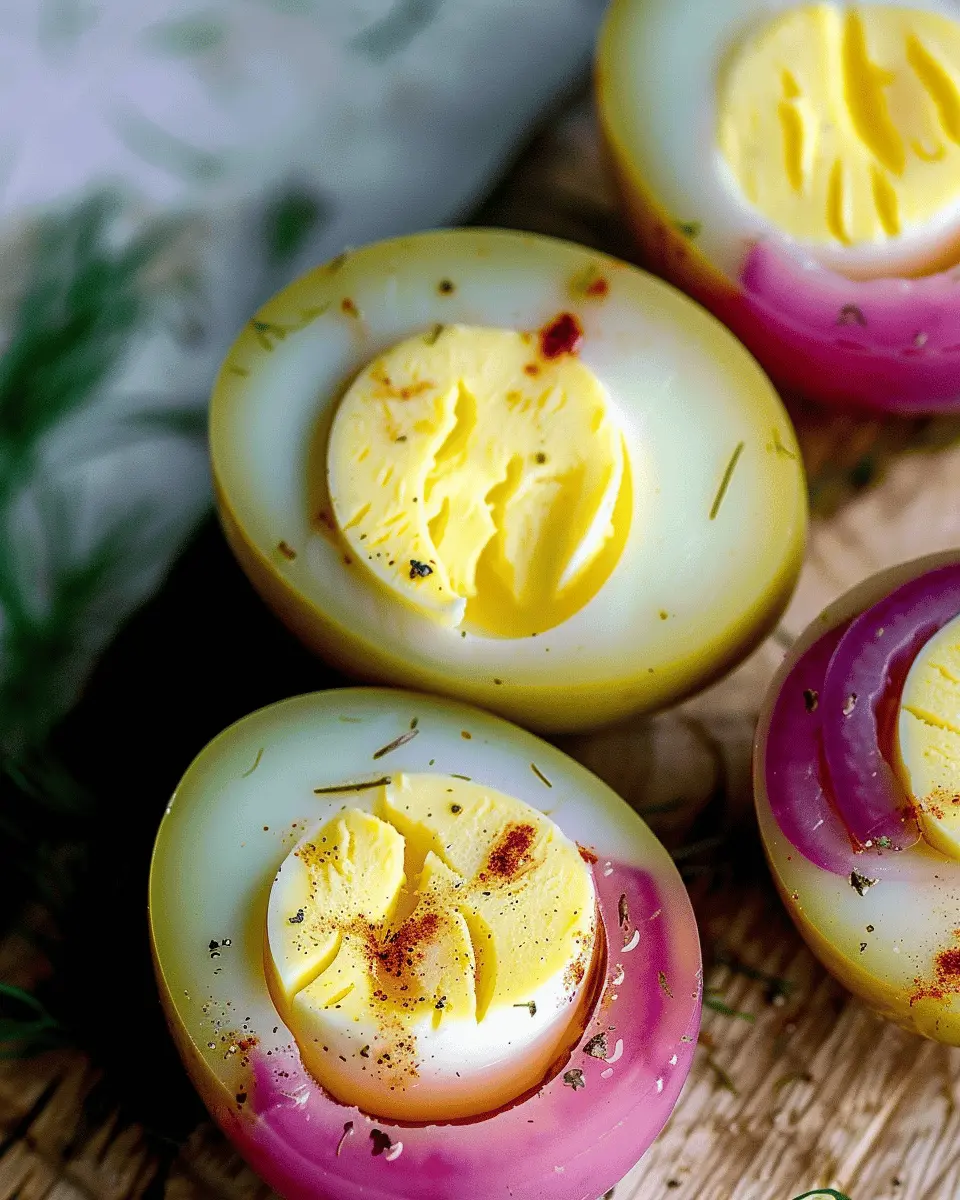 The Ultimate Easy Pickled Eggs Recipe for Flavorful Snacking