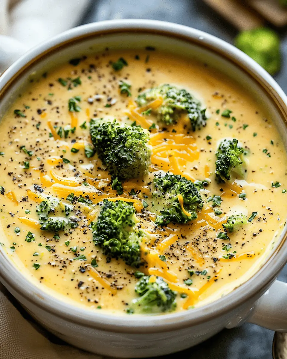 Crockpot Broccoli Cheese Soup: The Best Cozy Comfort Food Recipe