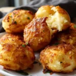 Crispy Mashed Potato Cheese Puffs