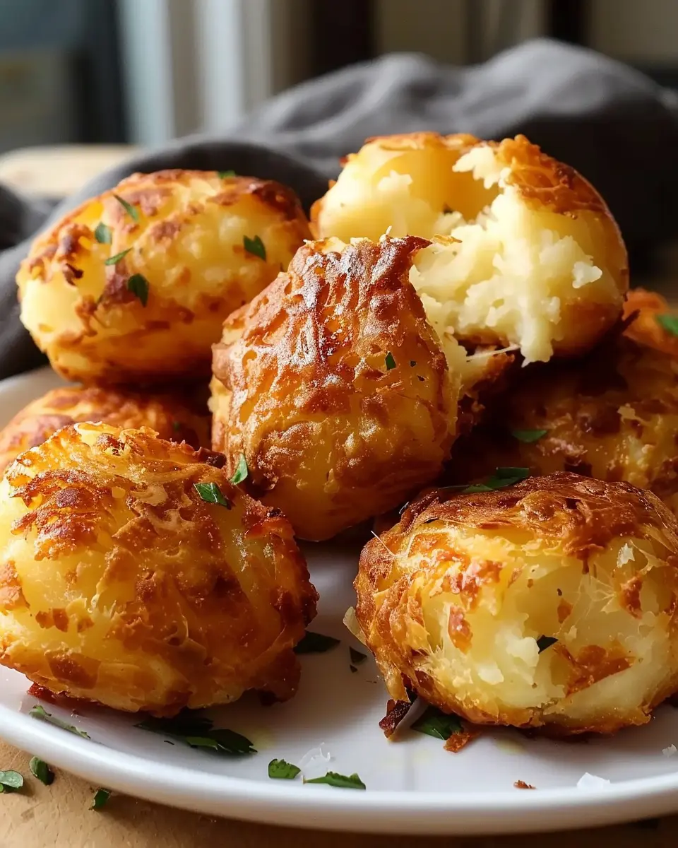 Crispy Mashed Potato Cheese Puffs: Irresistibly Delicious Treats