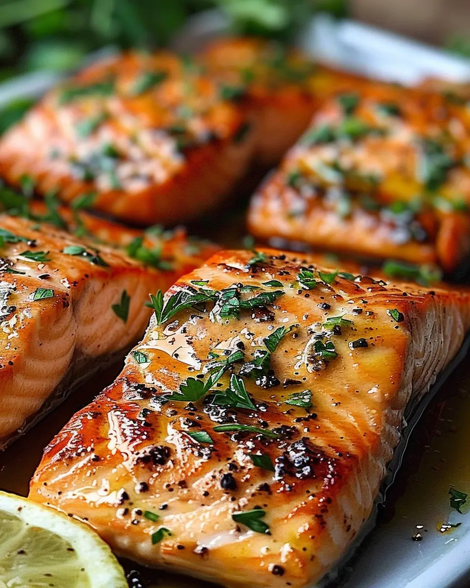 Texas Roadhouse-Style Baked Salmon