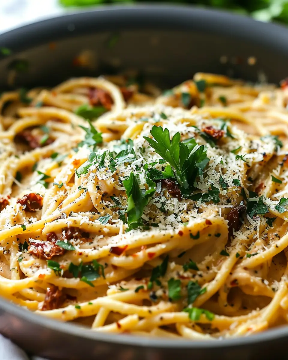 Vegan Creamy Sun Dried Tomato Pasta Recipe: Indulge in Homemade Bliss