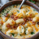 Bacon Cheddar Gnocchi Soup – A Rich and Creamy Comfort Meal