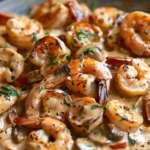 Blackened Shrimp Stroganoff