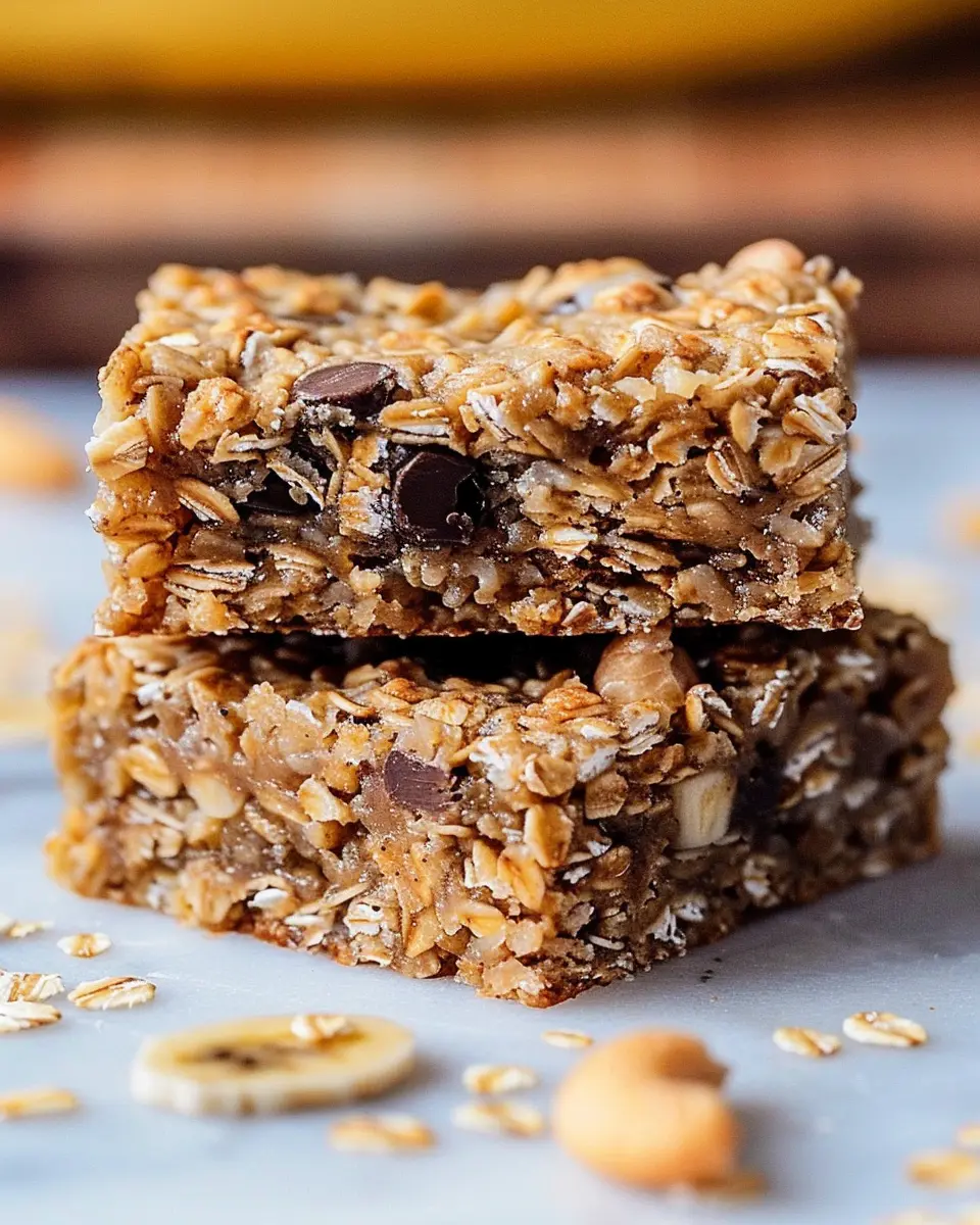 Irresistible Banana Oatmeal Bars for Healthy Snacking Bliss