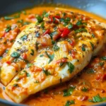 Savor Tilapia in Roasted Pepper Sauce – A Flavor Delight