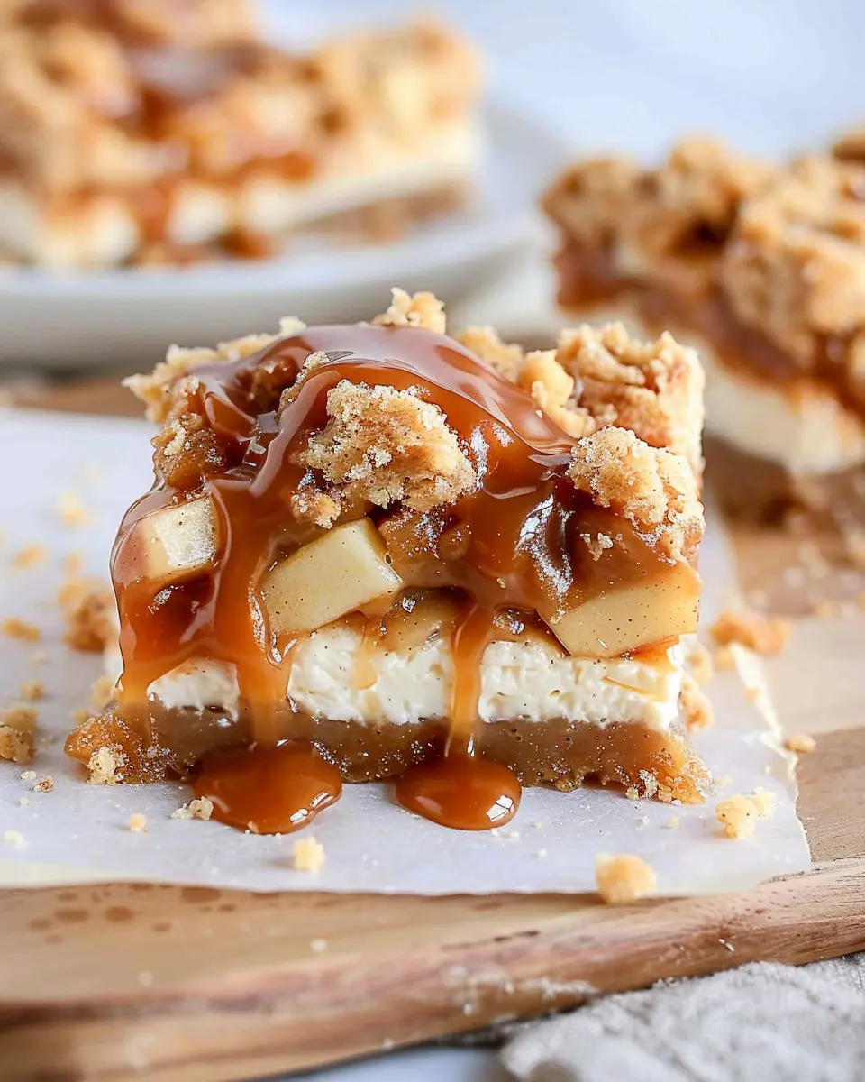 Caramel Apple Cheesecake Bars: Easy Indulgence for Fall Gatherings