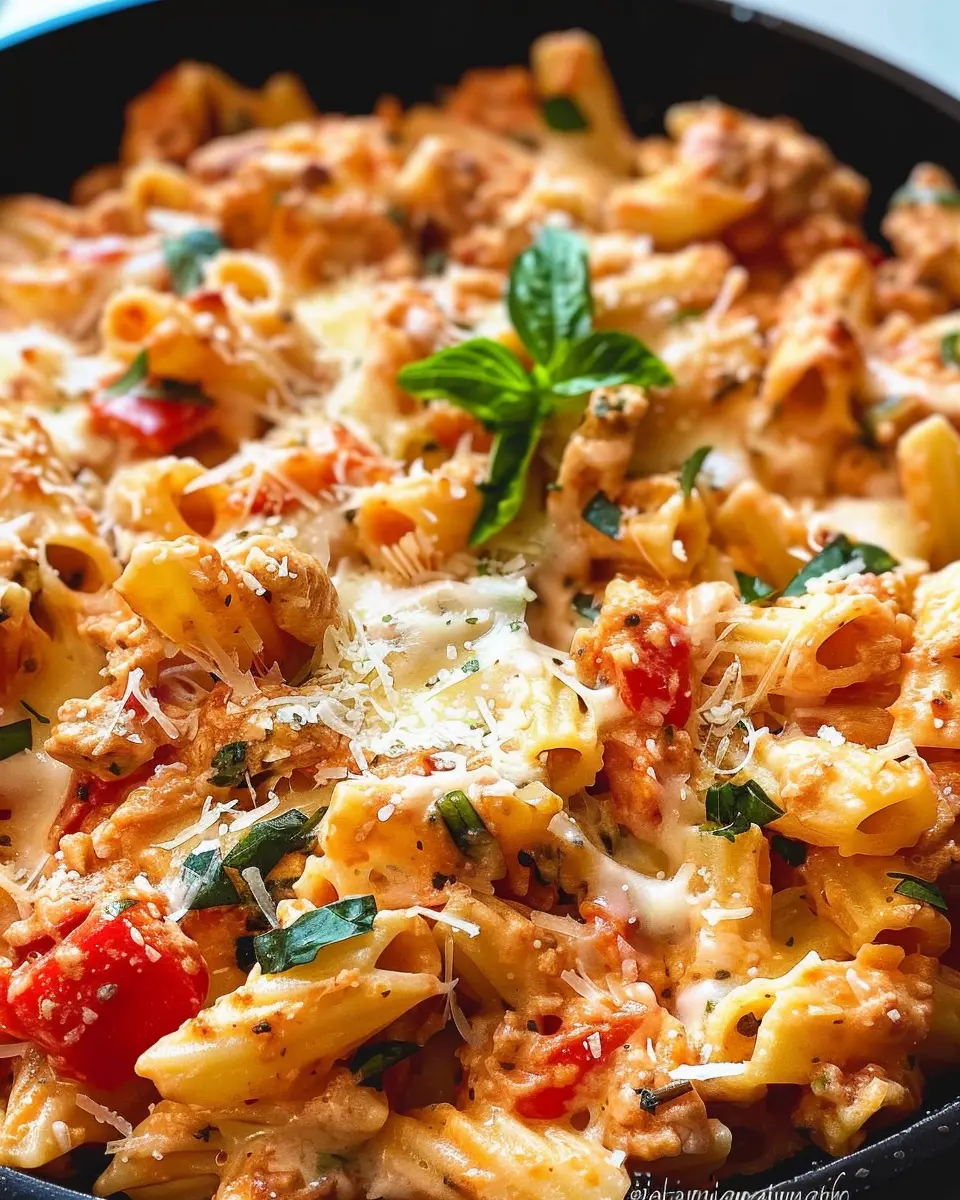 Baked Feta Pasta Recipe: Easy Twist with Turkey Bacon and Spinach