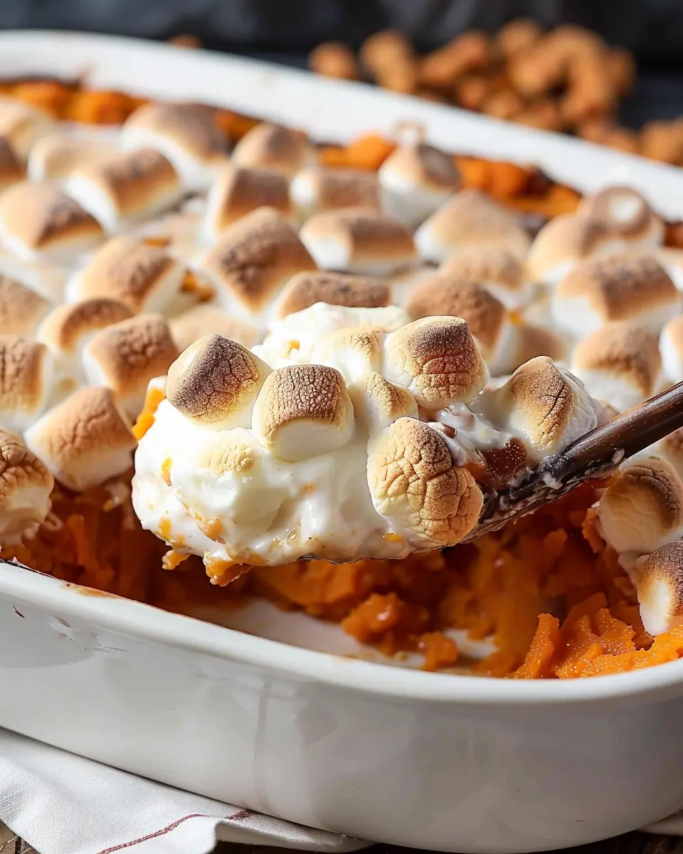 Sweet Potato Casserole with Marshmallows: The Best Comfort Food