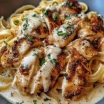Blackened Cajun Chicken Alfredo