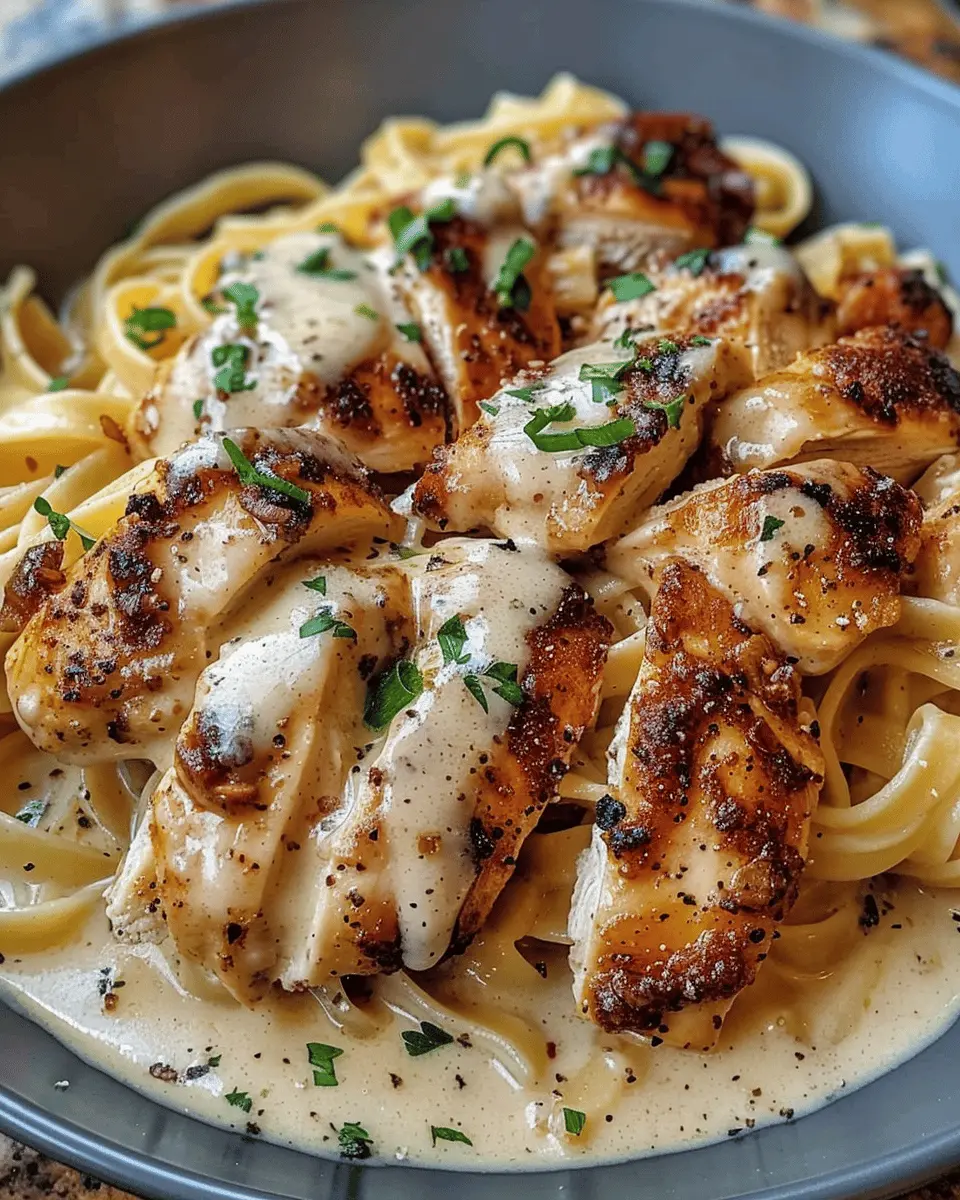 Blackened Cajun Chicken Alfredo: An Indulgent Comfort Meal