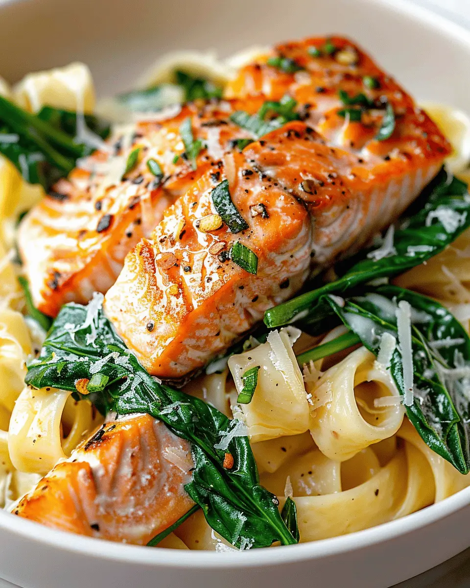 Salmon Spinach Pasta Dish: Easy and Nutritious for Home Cooks