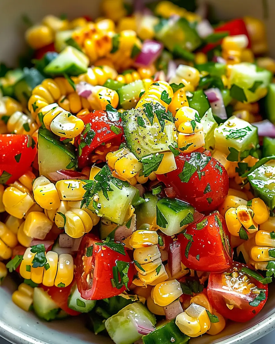 Irresistible Corn Salad Recipe for Summer BBQs & Picnics