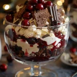 Black Forest Trifle for Christmas